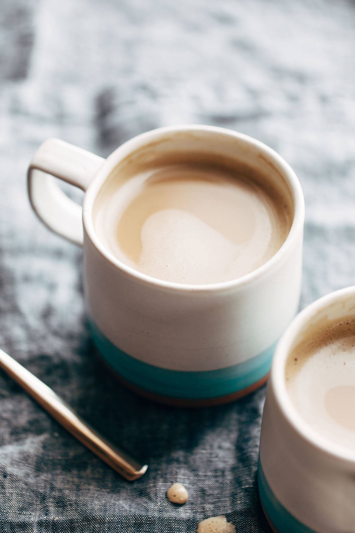 Cashew Coffee in two mugs.