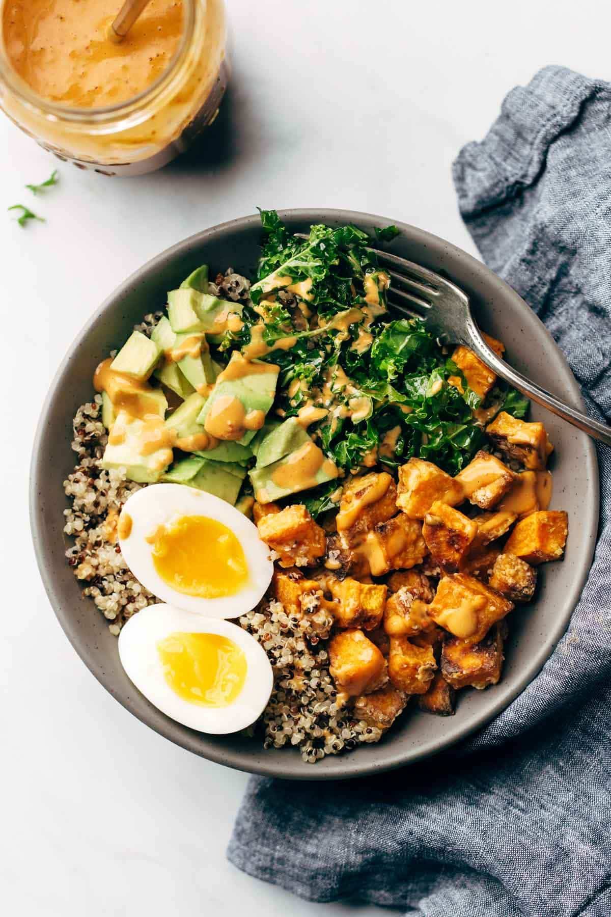 Chipotle tahini bowl.