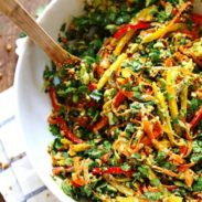 A picture of Chopped Thai Salad with Sesame Garlic Dressing