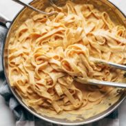 A picture of 5 Ingredient Pumpkin Alfredo