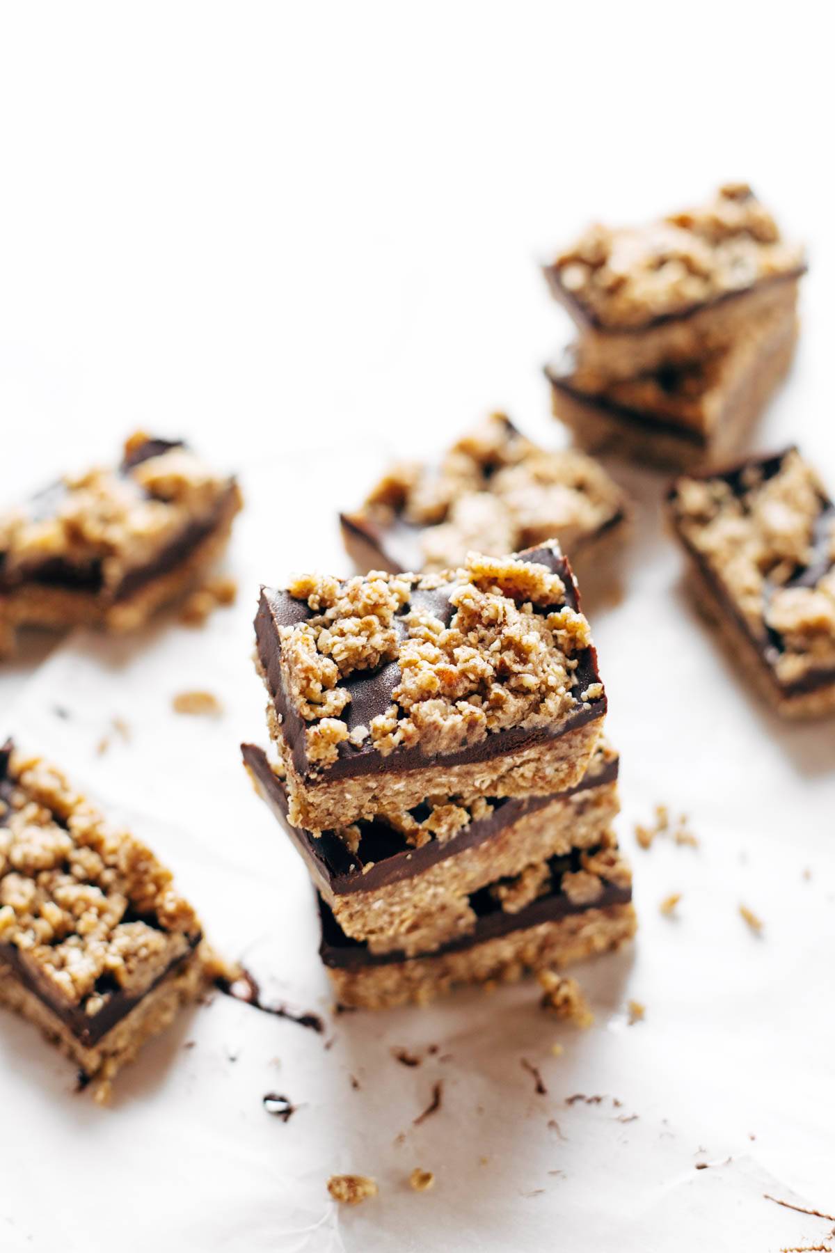 Raw Salted Chocolate Snack Bars.